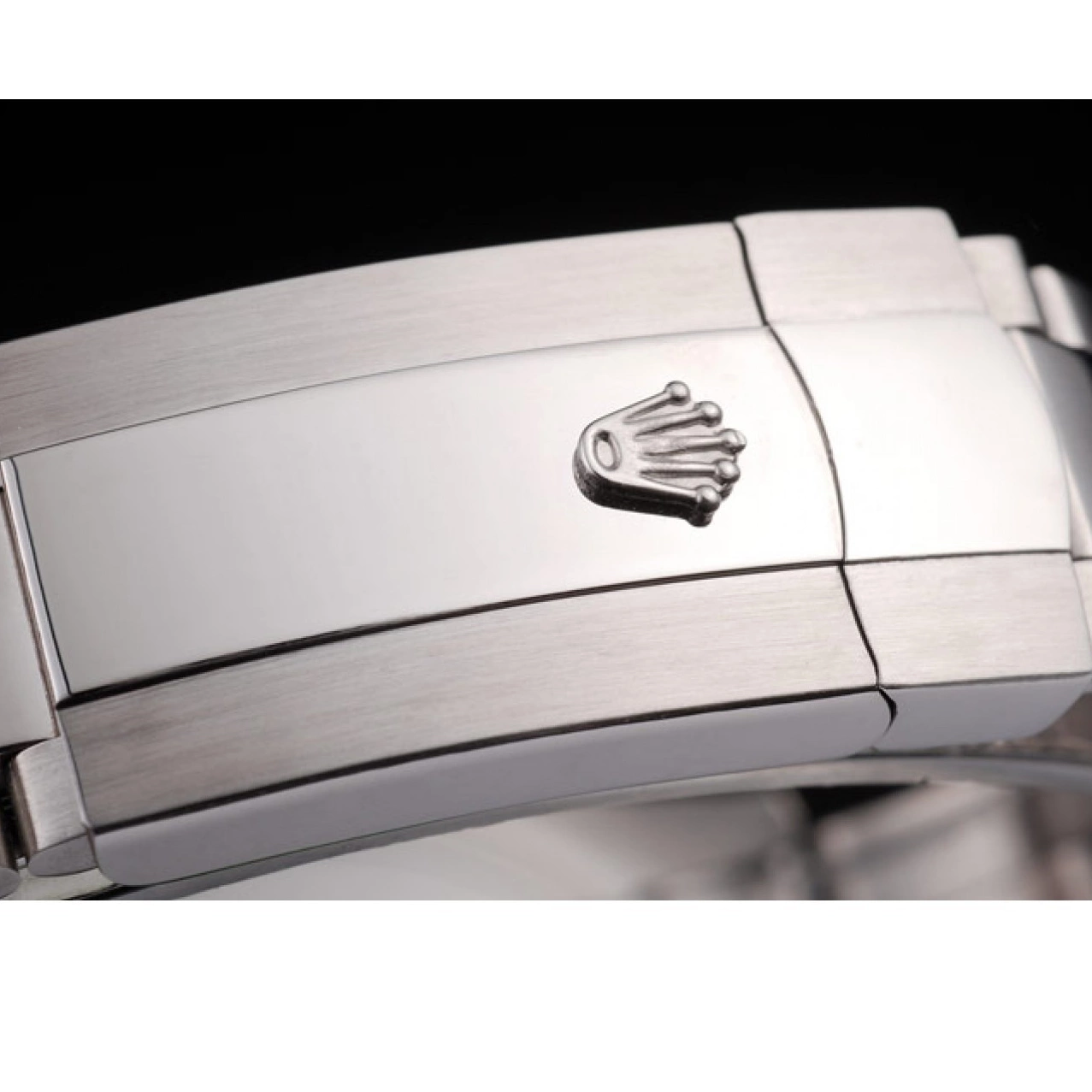 Aaa fake watches Explorer 98087 Black Dial Rolex Polished Steel Stainless 0715